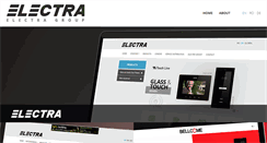 Desktop Screenshot of electra-grup.ro