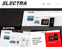 Tablet Screenshot of electra-grup.ro
